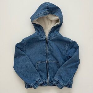 Cat & Jack Kids Blue Denim Jacket size 10/12